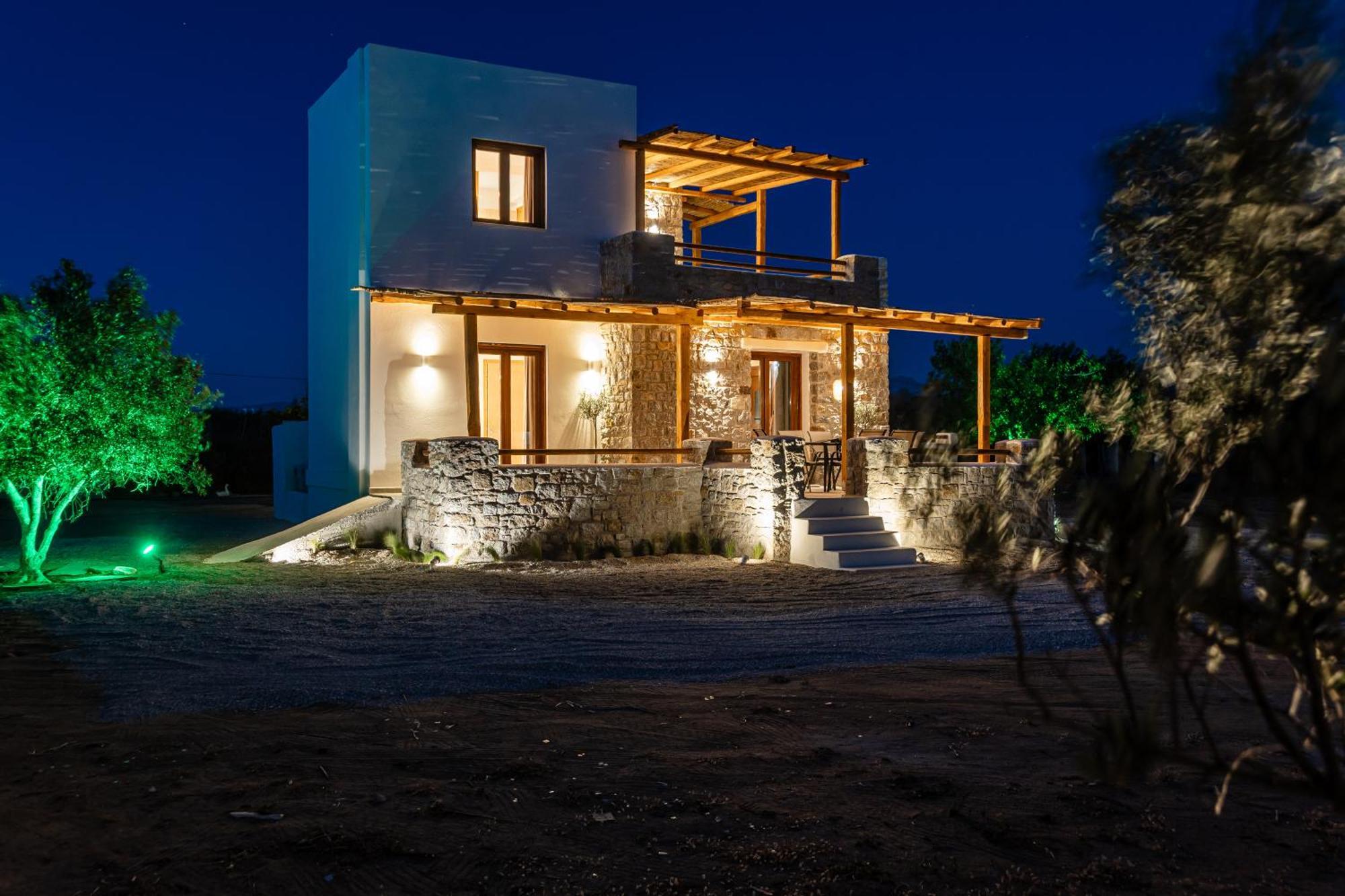 Naxos Beachwalk Villa Plaka Maragkas Esterno foto