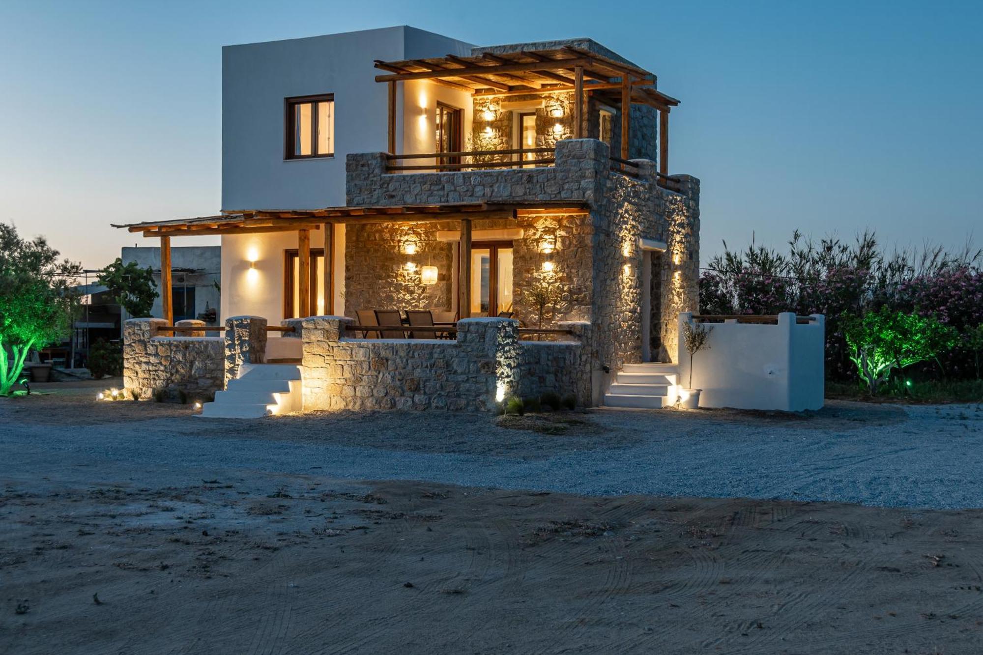 Naxos Beachwalk Villa Plaka Maragkas Esterno foto