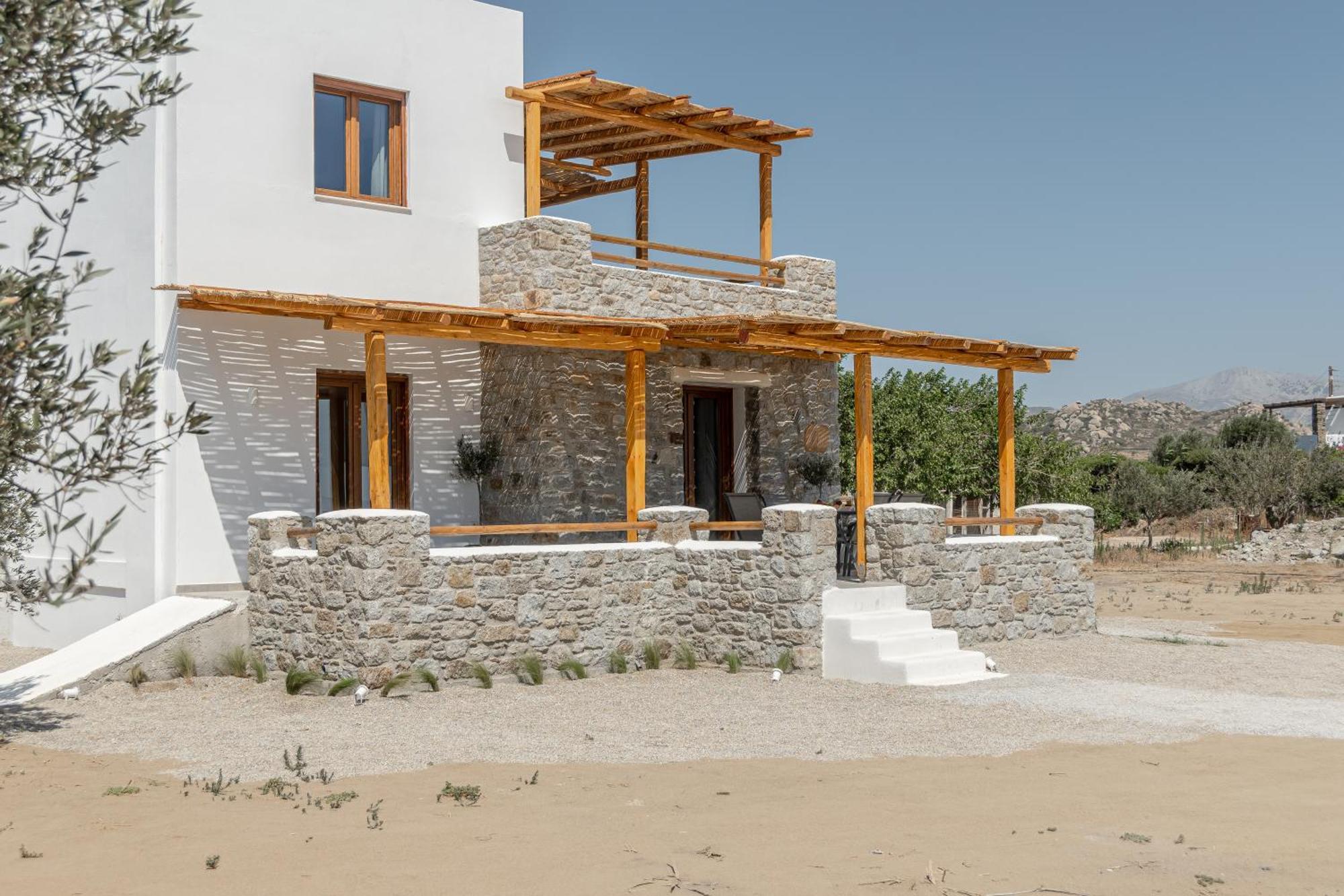 Naxos Beachwalk Villa Plaka Maragkas Esterno foto