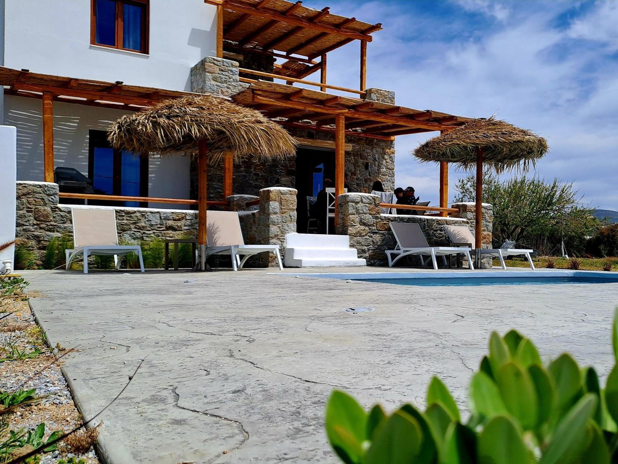 Naxos Beachwalk Villa Plaka Maragkas Esterno foto
